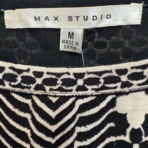 NWT Max Studio Printed Shift Jersey dress